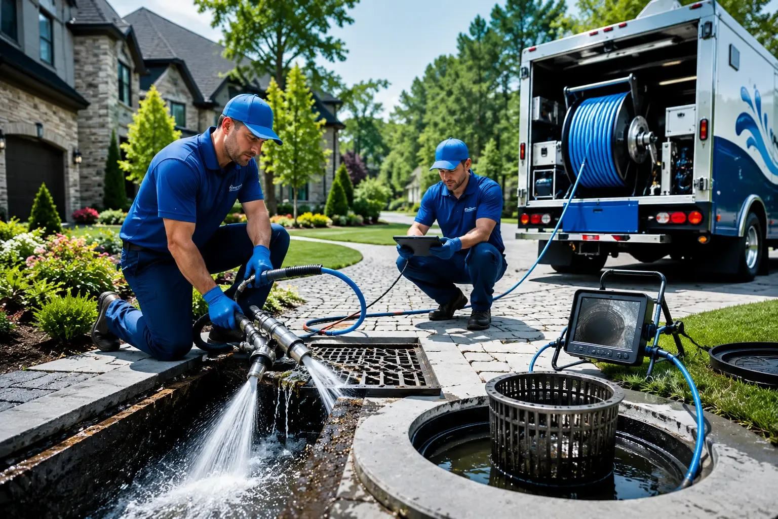 Local outdoor drain cleaning professionals in Moodus, CT
